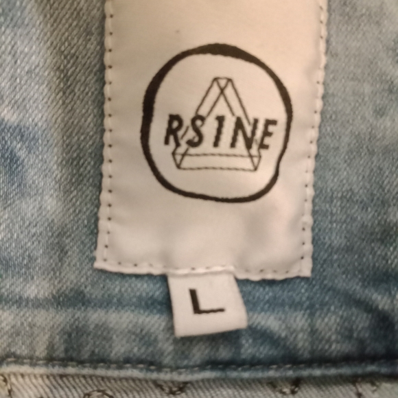 R.S.1NE Patch Jean Jacket (Size L) - Picture 6 of 6
